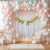 Hemito 50 Pc birthday decoration items for girls – Pastel Balloons Birthday Banner, LED Light Back Drop Curtains for Girls Kids|Party backdrop decoration