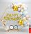 71 Pc Combo Pastel Balloons Foil Birthday Chrome Balloons Stars Glue Dot Arch Roll and Pump for Boys