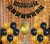 33 pcs Combo Happy Birthday 1 Pcs, Led Light, 30 Pc Metallic Balloon,1 Wine Glass Foil Balloon For Boys