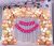 62 Pcs White BackDrop Curtain Net, Light, Metallic Balloons, Banner ,Glue Dot, Arch for Girls